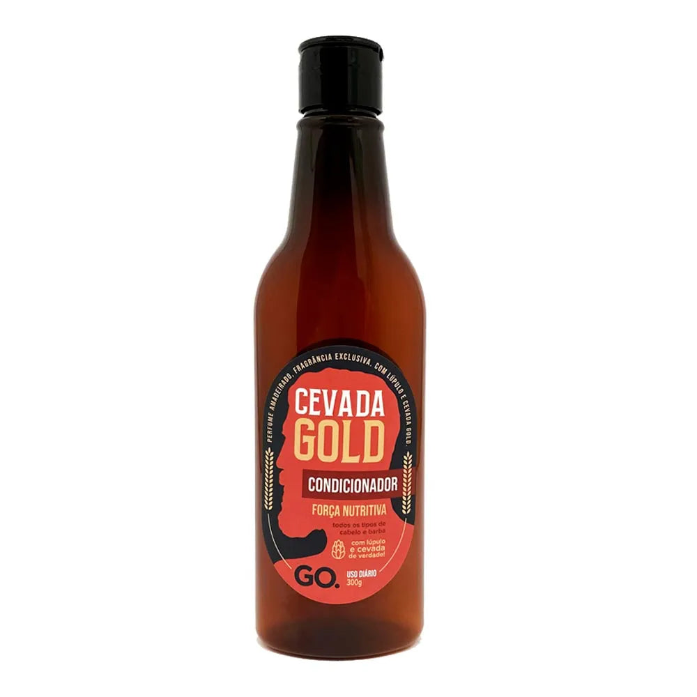 CONDICIONADOR MASCULINO CEVADA GOLD FORÇA NUTRITIVA 300G - GO.