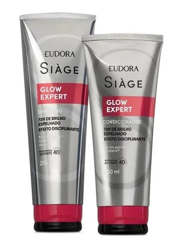 KIT GLOW EXPERT SHAMPOO E CONDICIONADOR - EUDORA SIÀGE