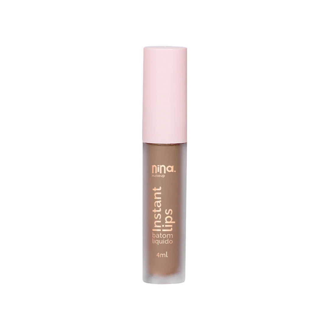 BATOM LÍQUIDO INSTANT LIPS - NINA MAKEUP