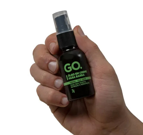 ÓLEO EM CREME PARA BARBA TEA TREE 25G - GO.