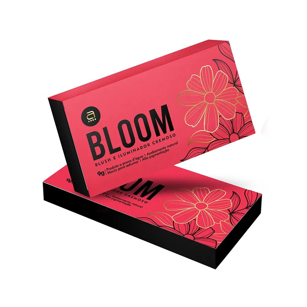 BLUSH E ILUMINADOR CREMOSO BLOOM - ANAIRANA