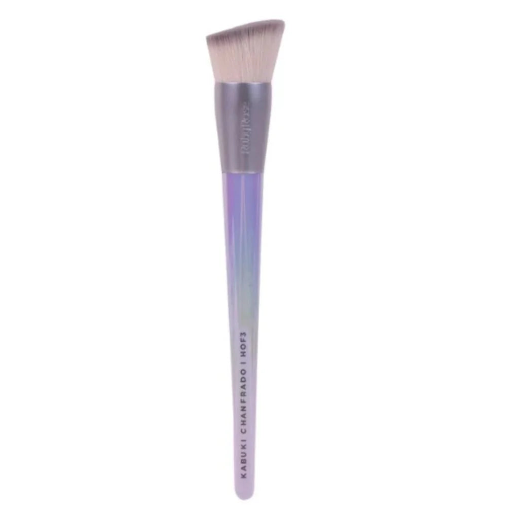 PINCEL KABUKI CHANFRADO HOLOGRAPHIC HBHOF3 - RUBY ROSE